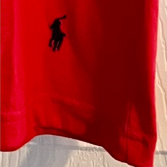Polo by Ralph Lauren Men’s Red Cotton Sleep Shirt Size XL - Picture 2 of 6